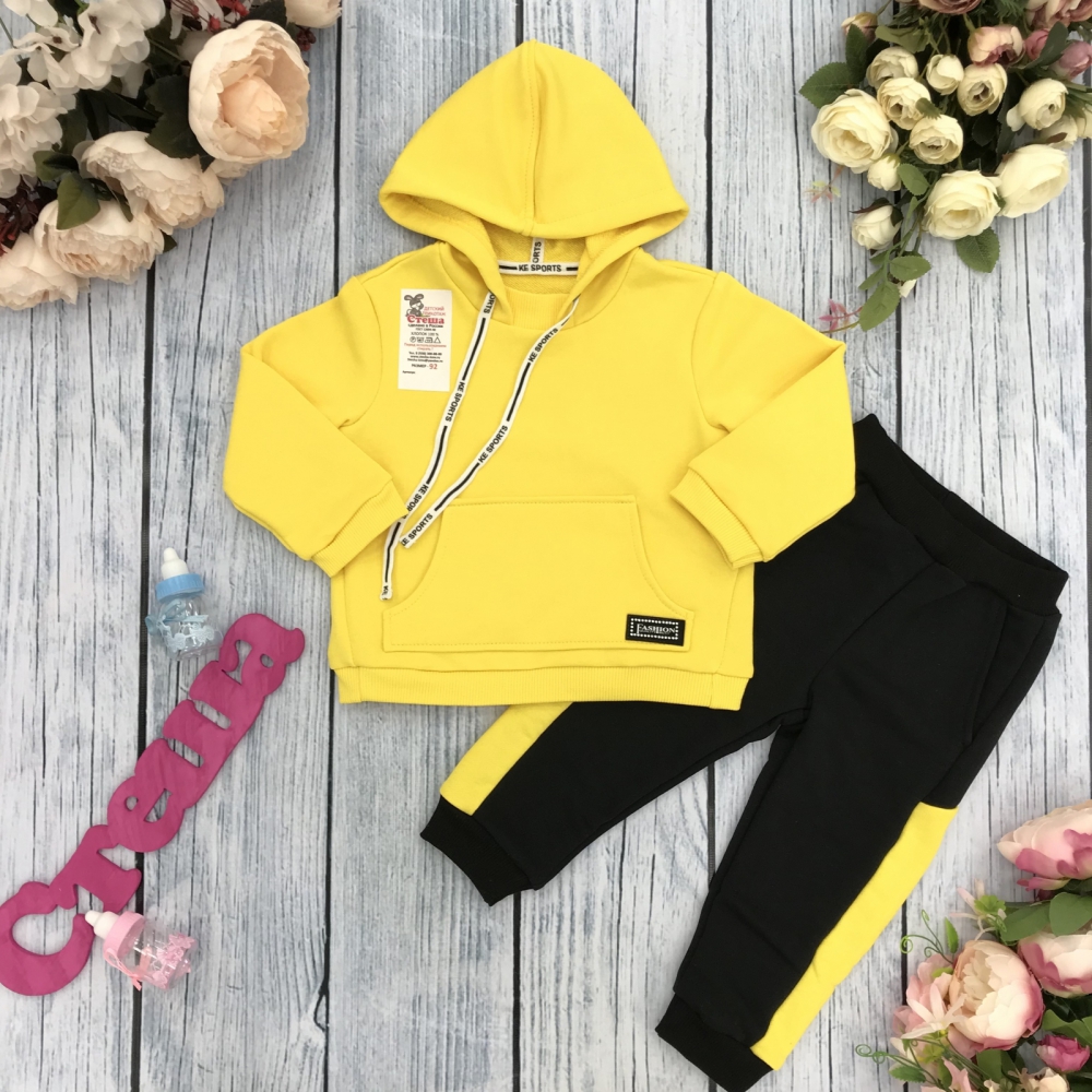 275-Ж. Костюм ясельный, хлопок 65%, 35% ПЭ, 3-х нитка (без начёса)  74,80,86,92