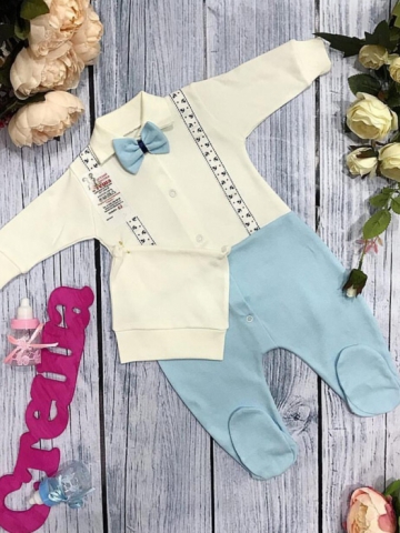 Купить оптом 127. Комбинезон с шапкой,100% хлопок интерлок в Нефтекумске