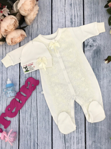 Купить оптом 216-М. Комбинезон с шапкой,100% хлопок интерлок в Нефтекумске