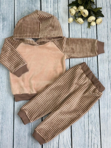 Купить оптом 117. Костюм ясельный, 80% хлопок, 20% ПЭ 80-86-92 в Нефтекумске