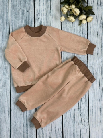 Купить оптом 343. Костюм ясельный, 80% хлопок, 20% ПЭ 80-86-92 в Нефтекумске